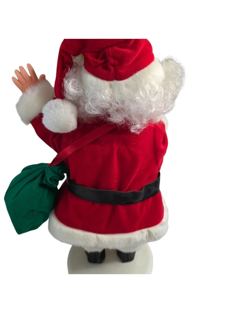 Vintage Rennoc Animated Santa Claus Candle Light w/box; tested and works.